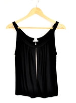 Hermes Black Tank Top Shirt Size 40