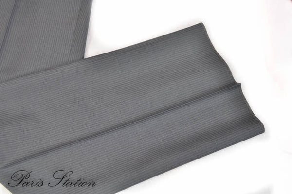 Authentic Louis Vuitton Grey Striped Men's Suit Size 56