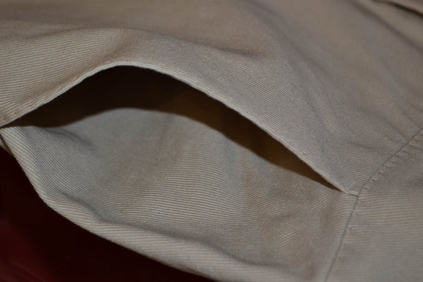 Louis Vuitton Beige Cotton Womens Pants Size 34