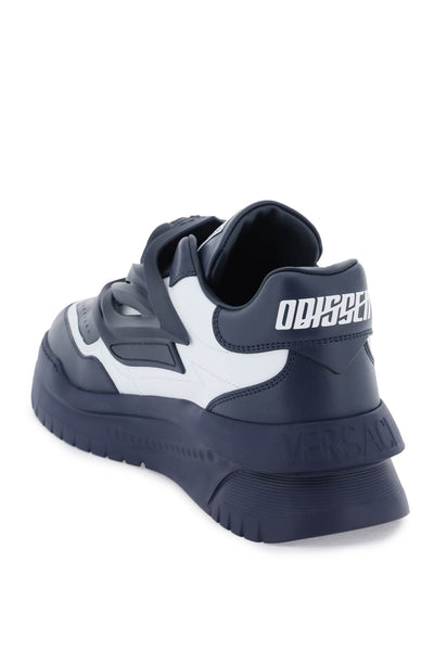 Versace odissea sneakers 1004524 1A09789 BLUE NIGHT  WHITE