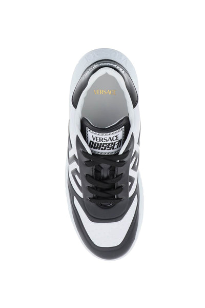 Versace odissea sneakers 1008124 1A08542 BLACK WHITE