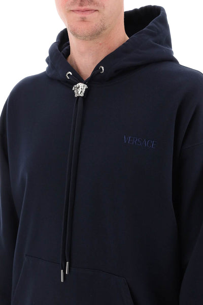 Versace la medusa hoodie 1008661 1A06213 NAVY BLUE