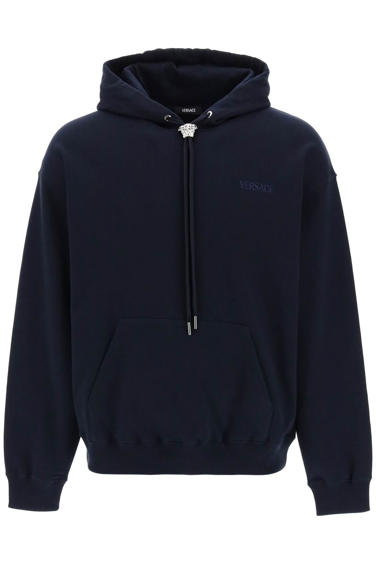 Versace la medusa hoodie 1008661 1A06213 NAVY BLUE