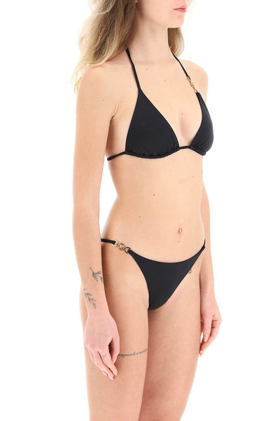 Versace medusa triangle bikini top 1009463 1A02262 BLACK