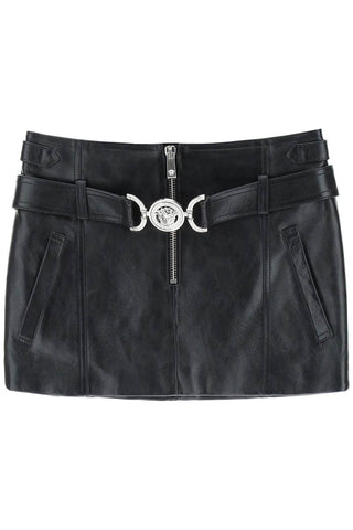 Versace 'medusa '95' mini-skirt 1009795 1A00178 BLACK