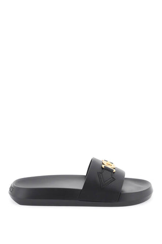 Versace 'medusa biggie' 拖鞋 1010628 DV46G 黑色 VERSACE 金色
