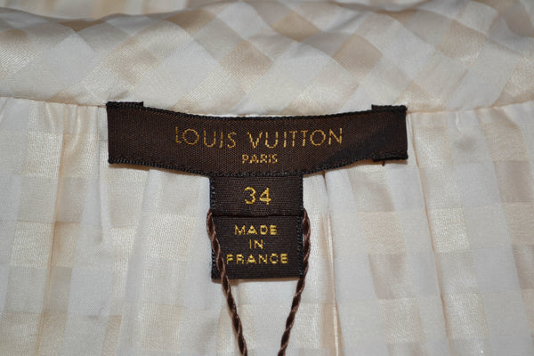 New Louis Vuitton Beige Skirt Size 34