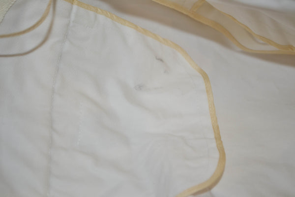 Louis Vuitton Women's White Cotton Pants Size 36