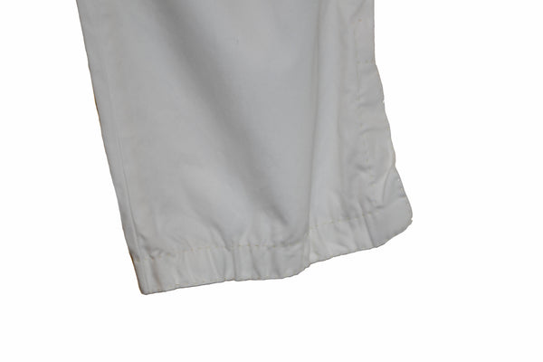 Louis Vuitton Women's White Cotton Pants Size 36
