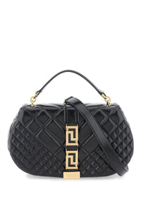Versace 'greca goddess' shoulder bag 1011178 1A08186 BLACK VERSACE GOLD