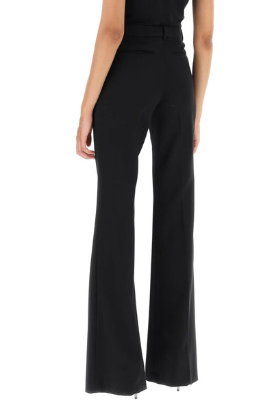 Versace medusa '95 flared trousers 1011302 1A00905 BLACK