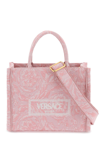 Versace athena barocco 小號手提包 1011564 1A09741 淡粉紅英國玫瑰色 VE