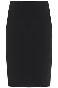 Versace grain de poudre pencil skirt 1011929 1A06750 BLACK