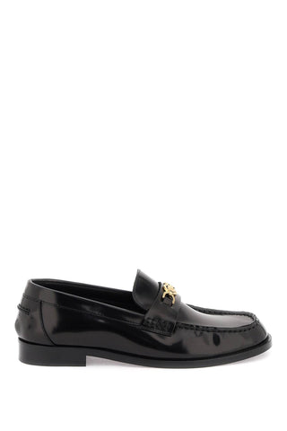 Versace 美杜莎 '95 莫卡辛鞋 1012123 1A08773 黑色 VERSACE 金色