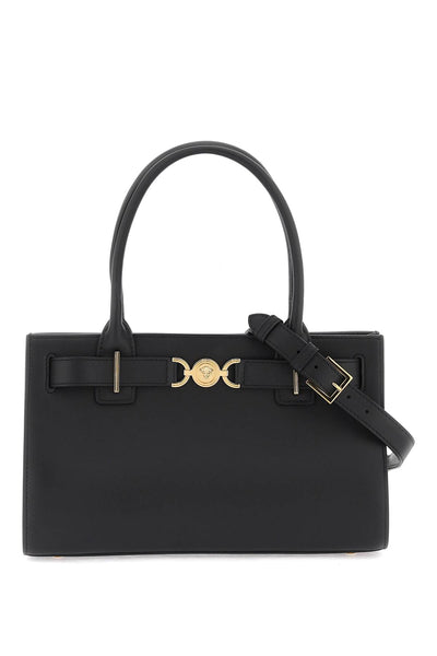 Versace medium medusa '95 shopper 1013168 1A10795 BLACK VERSACE GOLD