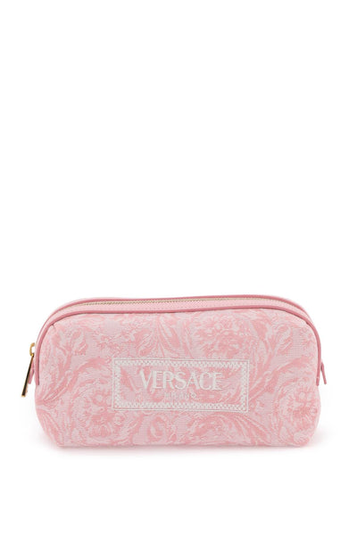 Versace barocco 化妝包 1013925 1A09741 淡粉紅英國玫瑰色 VE