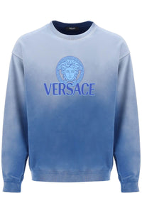 Versace "gradient medusa sweatshirt 1013969 1A09921 ROYAL BLUE