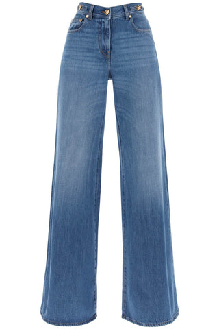 Versace flared jeans with medusa '95 1014104 1A10023 MEDIUM BLUE