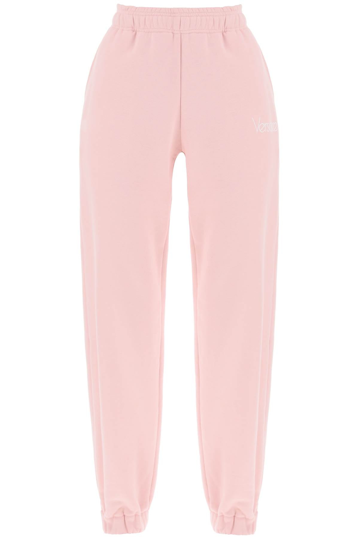 Versace 1978 re-edition joggers 1014298 1A10157 PINK WHITE