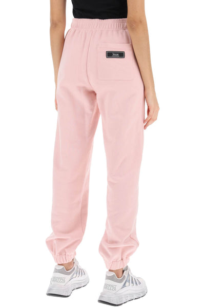 Versace 1978 re-edition joggers 1014298 1A10157 PINK WHITE