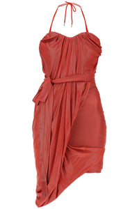 Vivienne Westwood'Cloud'披肩迷你連衣裙1102000GJ001RSW紅色