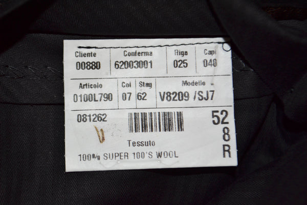 Louis Vuitton Grey Laine Wool Men's Pants Size 52