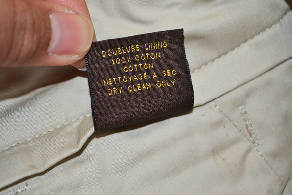 Louis Vuitton Green Cotton Mens Pants Size 50