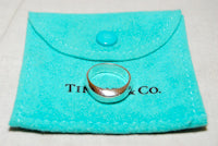 Tiffany＆Co。純銀粗體戒指尺寸