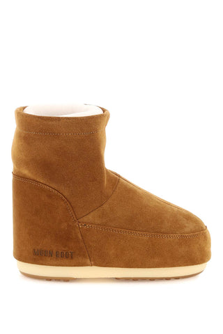 Moon boot icon low suede snow boots 14094000 COGNAC