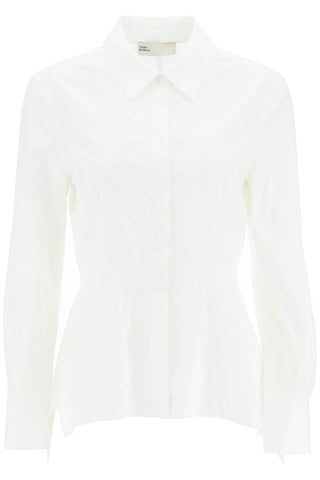 Tory burch cotton poplin shirt 145139 WHITE