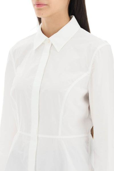 Tory burch cotton poplin shirt 145139 WHITE