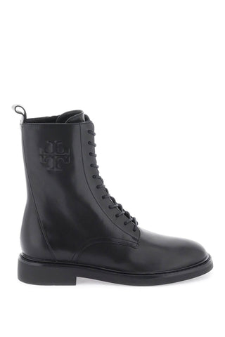 Tory burch double t combat boots 154336 PERFECT BLACK