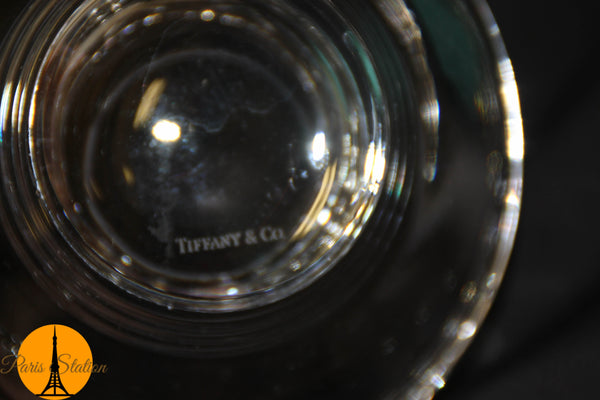 新的Tiffany＆Co。玻璃碗和盤子套裝