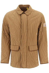 Moncler x salehe bembury harter-heighway 絎縫夾克 1A000 04 M3224 OPEN 棕色