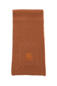 Etro 羅紋羊毛圍巾 1D000 9246 BEIGE