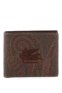 Etro paisley bifold wallet with pegaso logo 1N371 7863 RED