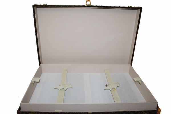 Louis Vuitton Monogram Alzer 75 Trunk Hard Case手提箱