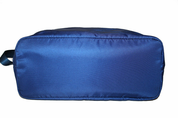 新的Prada Blue Nylon Tessuto手提袋帶皮帶1BG189