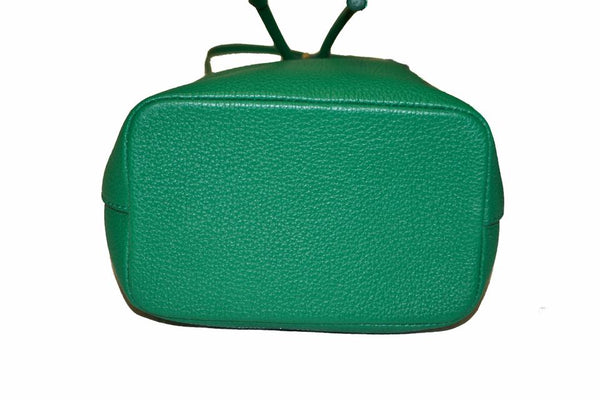 Dolce&Gabbana Green Claudia Small Bucket Crossbody Bag