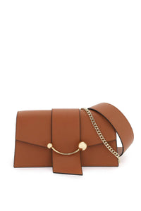 Strathberry 'mini crescent' shoulder bag 20222 100 200 CHESTNUT