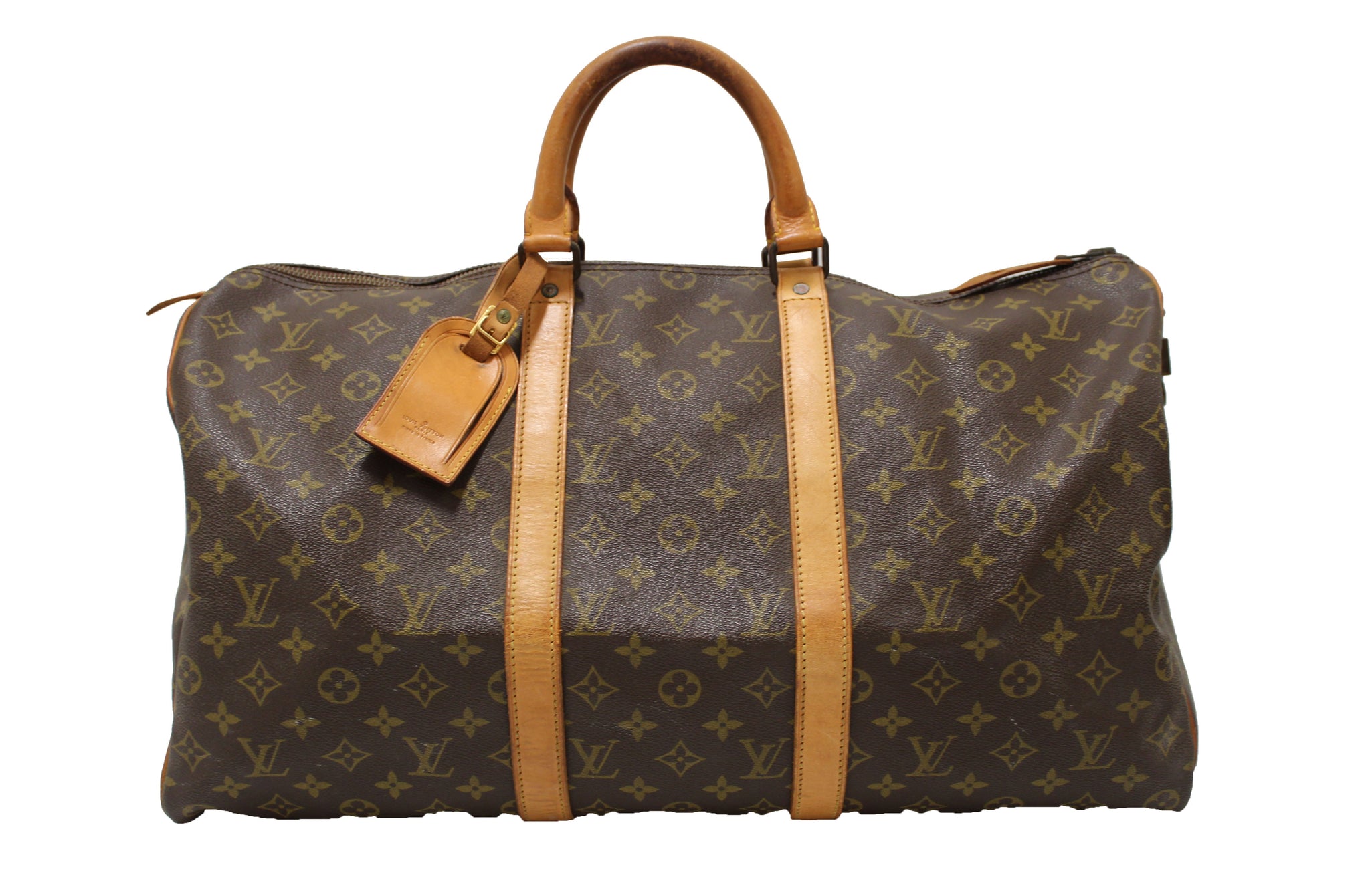 Louis Vuitton Vintage Monogram Keepall 50 - Brown Luggage and