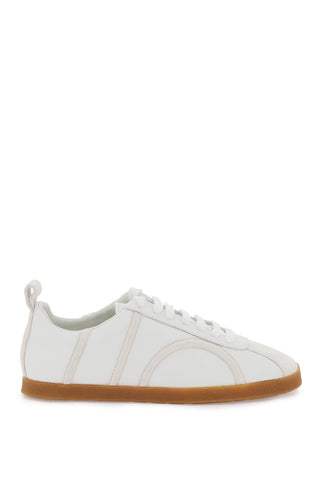 Toteme leather sneakers 213 912 819 OFF WHITE