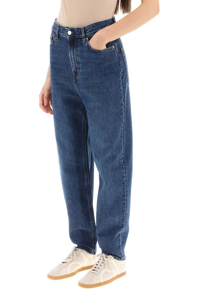 Toteme tapered jeans 223 231 741 32 404 DARK BLUE