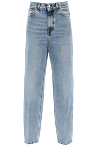 Toteme organic denim tapered jeans 223 231 741 32 WORN BLUE