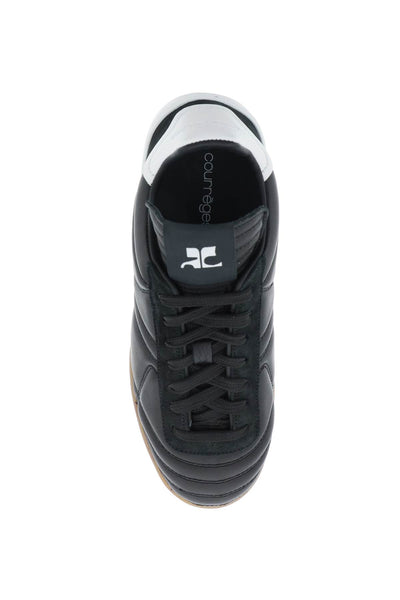 Courreges Club02 低筒運動鞋 223SSN006CR0023 黑色