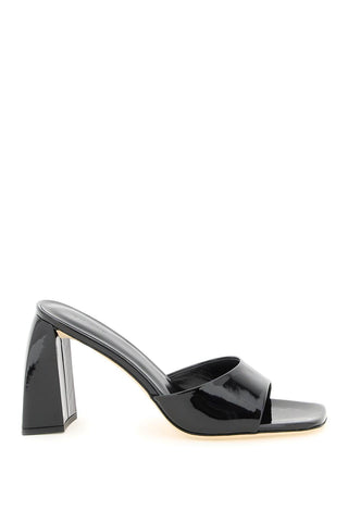 By far patent leather 'michele' mules 22FWMICHMBLP BLACK