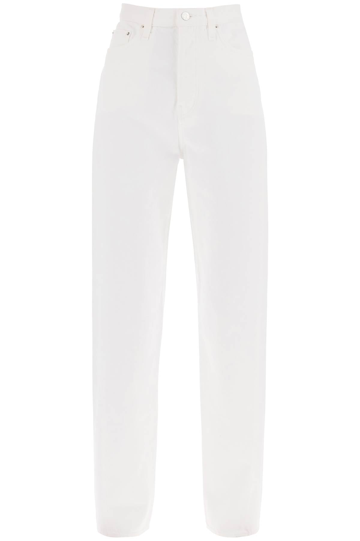 Toteme twisted seam straight jeans 231 240 748 32 OFF WHITE