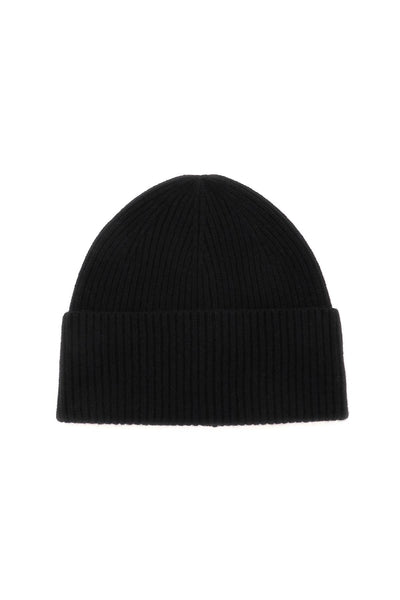 Toteme ribbed beanie hat 231 7004 323 BLACK