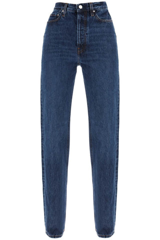 Toteme organic denim classic cut jeans 234 2036 741 32 DARK BLUE