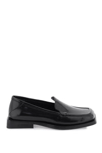 The attico brushed leather 'micol' loafers 237WS733L046 BLACK